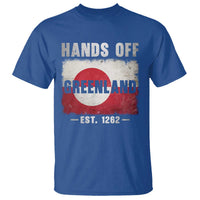 Hands Off Greenland T Shirt Greenland EST 1262 Political Protest