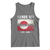 Hands Off Greenland Tank Top Greenland EST 1262 Political Protest