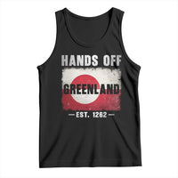 Hands Off Greenland Tank Top Greenland EST 1262 Political Protest