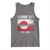 Hands Off Greenland Tank Top Greenland EST 1262 Political Protest