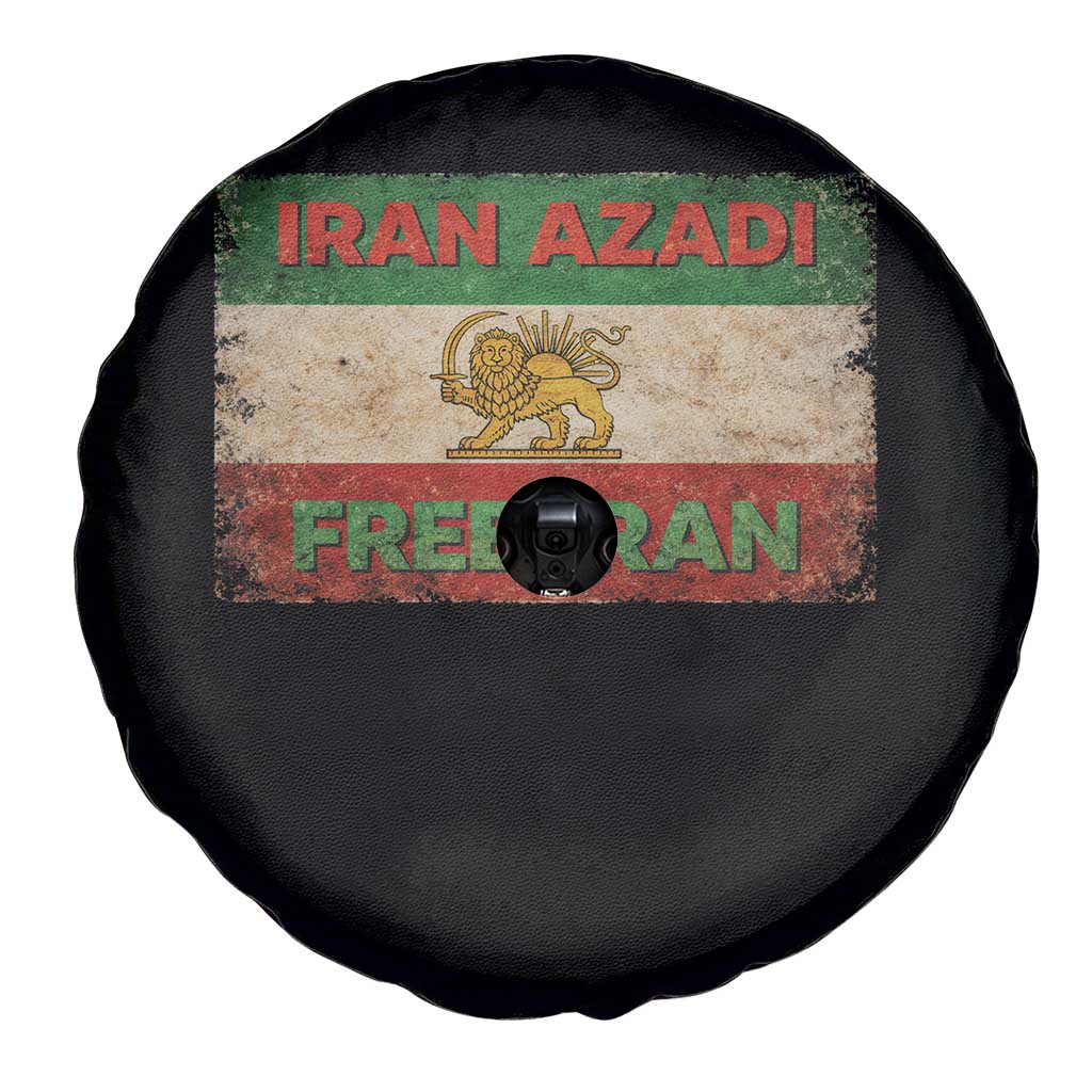 Iran Azadi Lion Sun Sword Flag Free Iran Revolution Spare Tire Cover