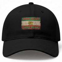 Iran Azadi Lion Sun Sword Flag Free Iran Revolution Baseball Cap
