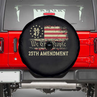 8647 Resist 25th Amendment Spare Tire Cover Vintage American Flag
