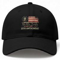 8647 Resist 25th Amendment Baseball Cap Vintage American Flag