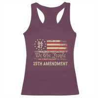 8647 Resist 25th Amendment Racerback Tank Top Vintage American Flag