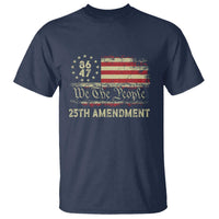 8647 Resist 25th Amendment T Shirt Vintage American Flag