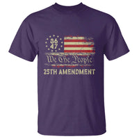 8647 Resist 25th Amendment T Shirt Vintage American Flag