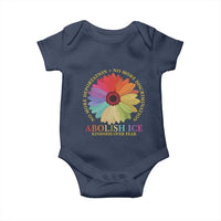 Abolish Ice Baby Onesie No More Deportation No More Discrimmination Kindness Over Fear