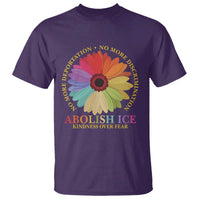 Abolish Ice T Shirt No More Deportation No More Discrimmination Kindness Over Fear