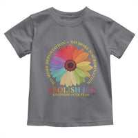 Abolish Ice Toddler T Shirt No More Deportation No More Discrimmination Kindness Over Fear