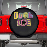 Fck Ice Spare Tire Cover Immigration Activist Magazine Cutout Paper Graphic