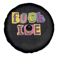 Fck Ice Spare Tire Cover Immigration Activist Magazine Cutout Paper Graphic