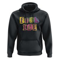Fck Ice Hoodie Immigration Activist Magazine Cutout Paper Graphic