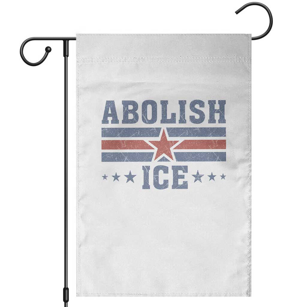 Abolish Ice Garden Flag Resist Support Immigrants Refugees