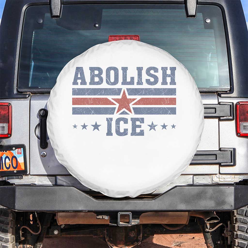Abolish Ice Spare Tire Cover Resist Support Immigrants Refugees