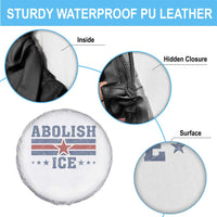 Abolish Ice Spare Tire Cover Resist Support Immigrants Refugees