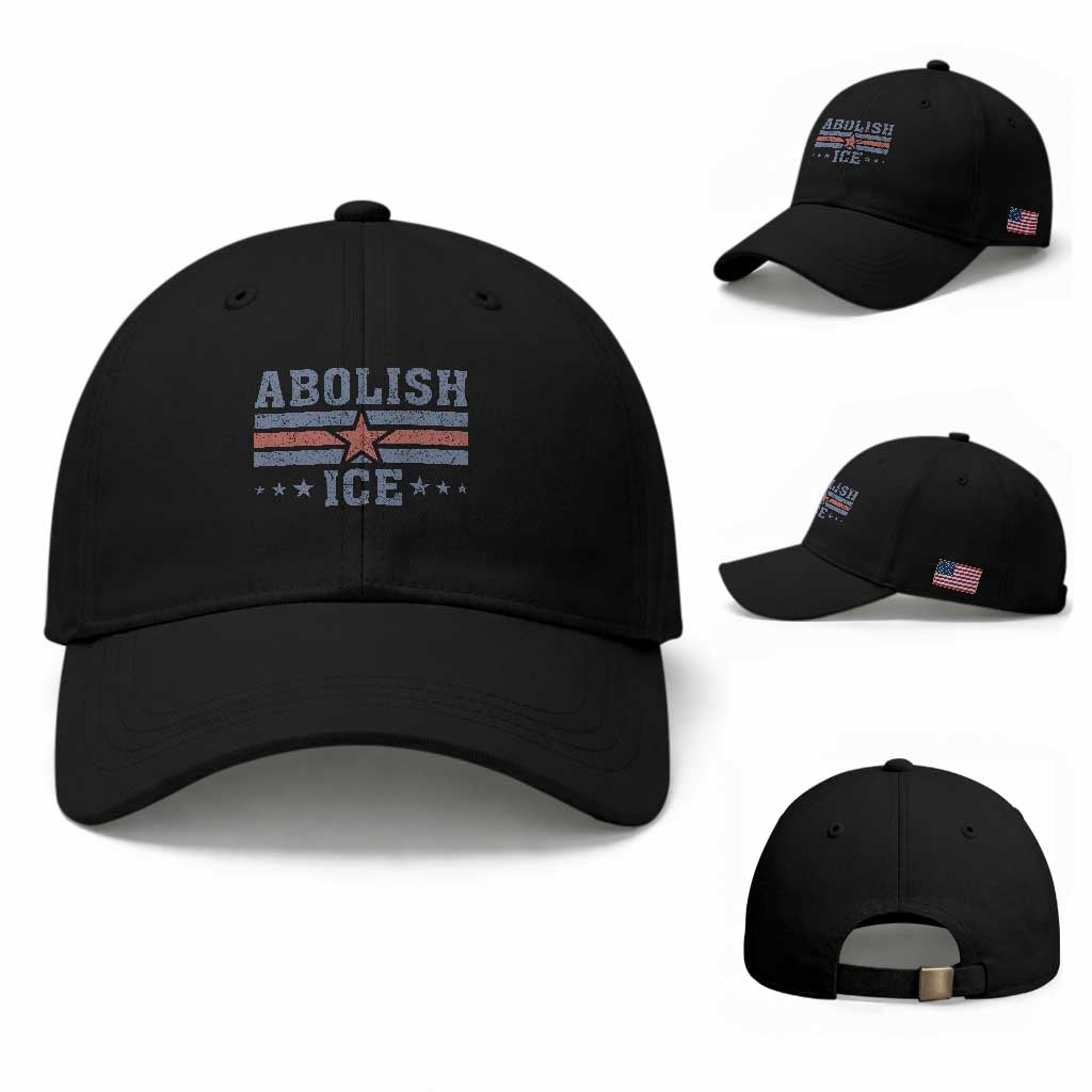 Abolish Ice Baseball Cap Resist Support Immigrants Refugees