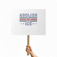 Abolish Ice Protest Sign Resist Support Immigrants Refugees
