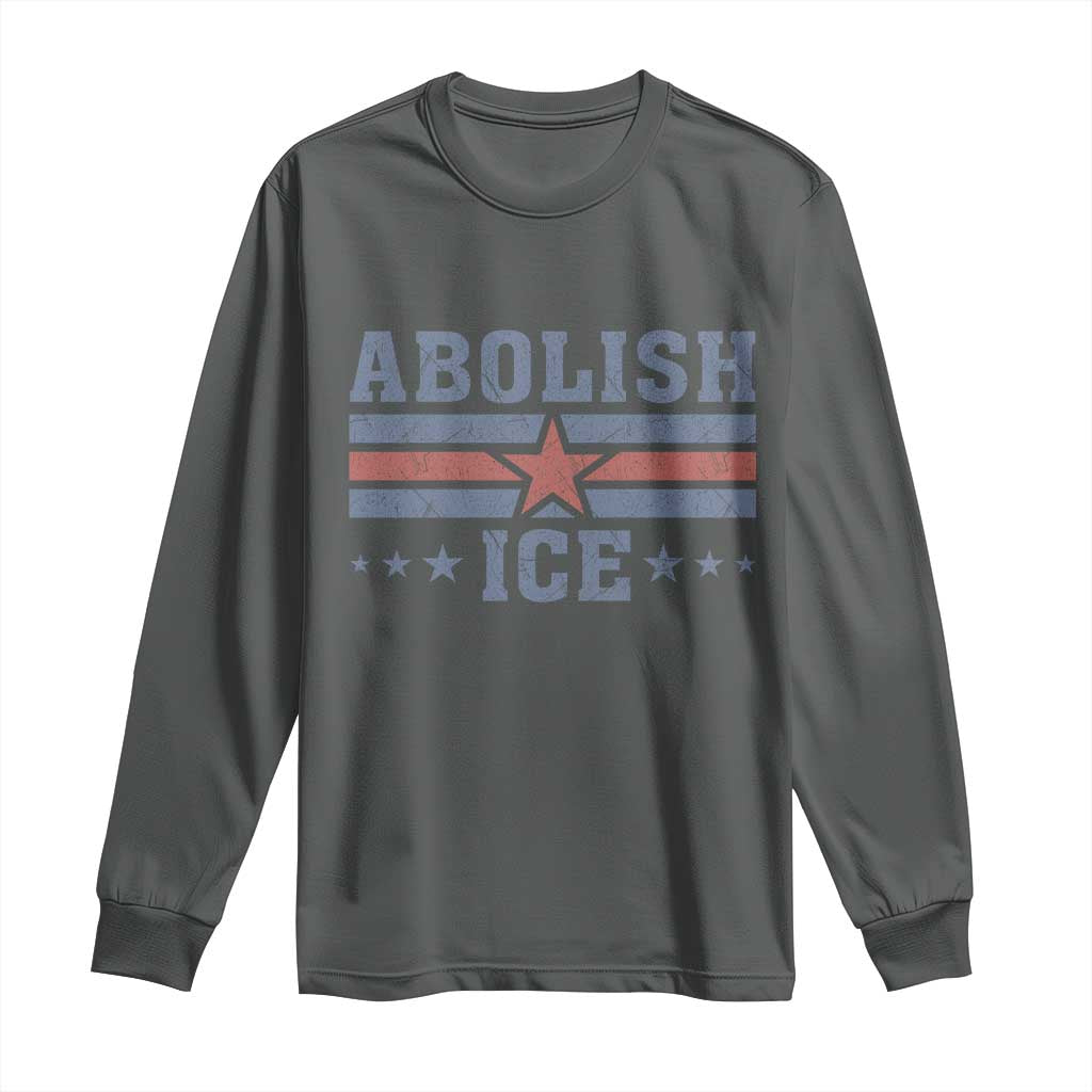 Abolish Ice Long Sleeve Shirt Resist Support Immigrants Refugees
