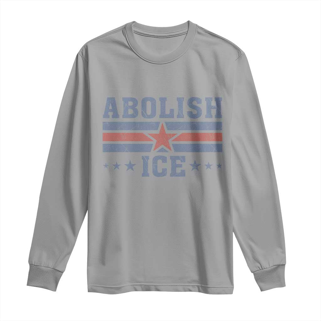 Abolish Ice Long Sleeve Shirt Resist Support Immigrants Refugees