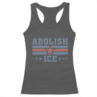 Abolish Ice Racerback Tank Top Resist Support Immigrants Refugees