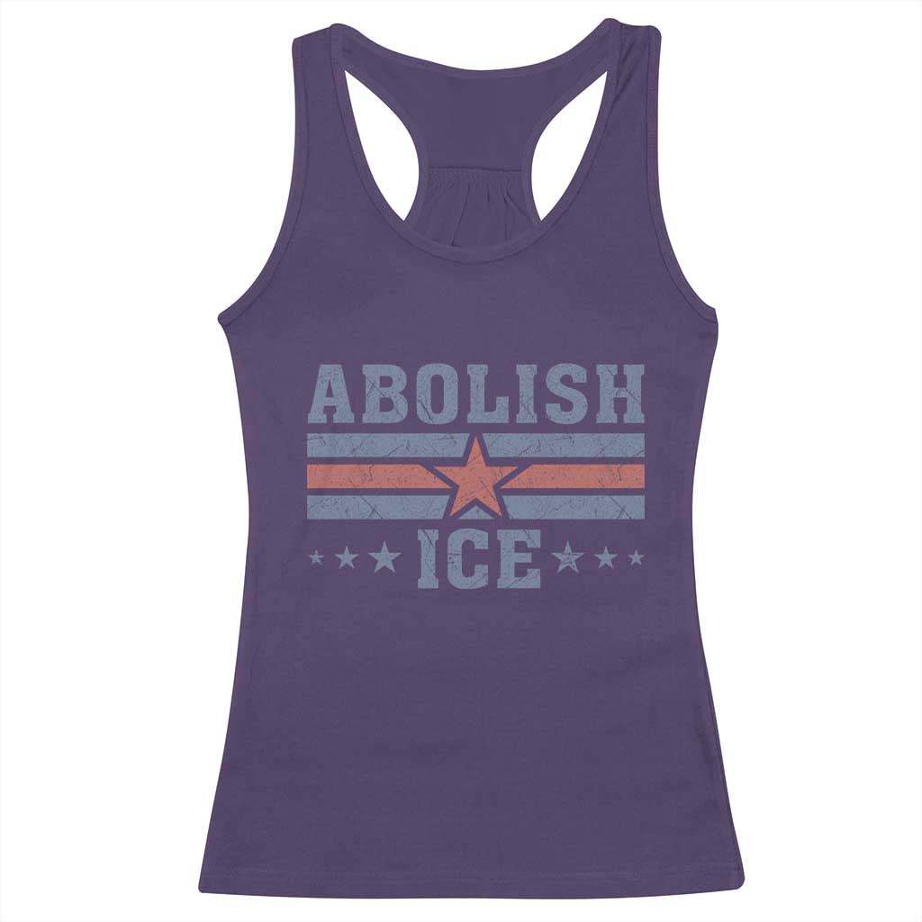 Abolish Ice Racerback Tank Top Resist Support Immigrants Refugees
