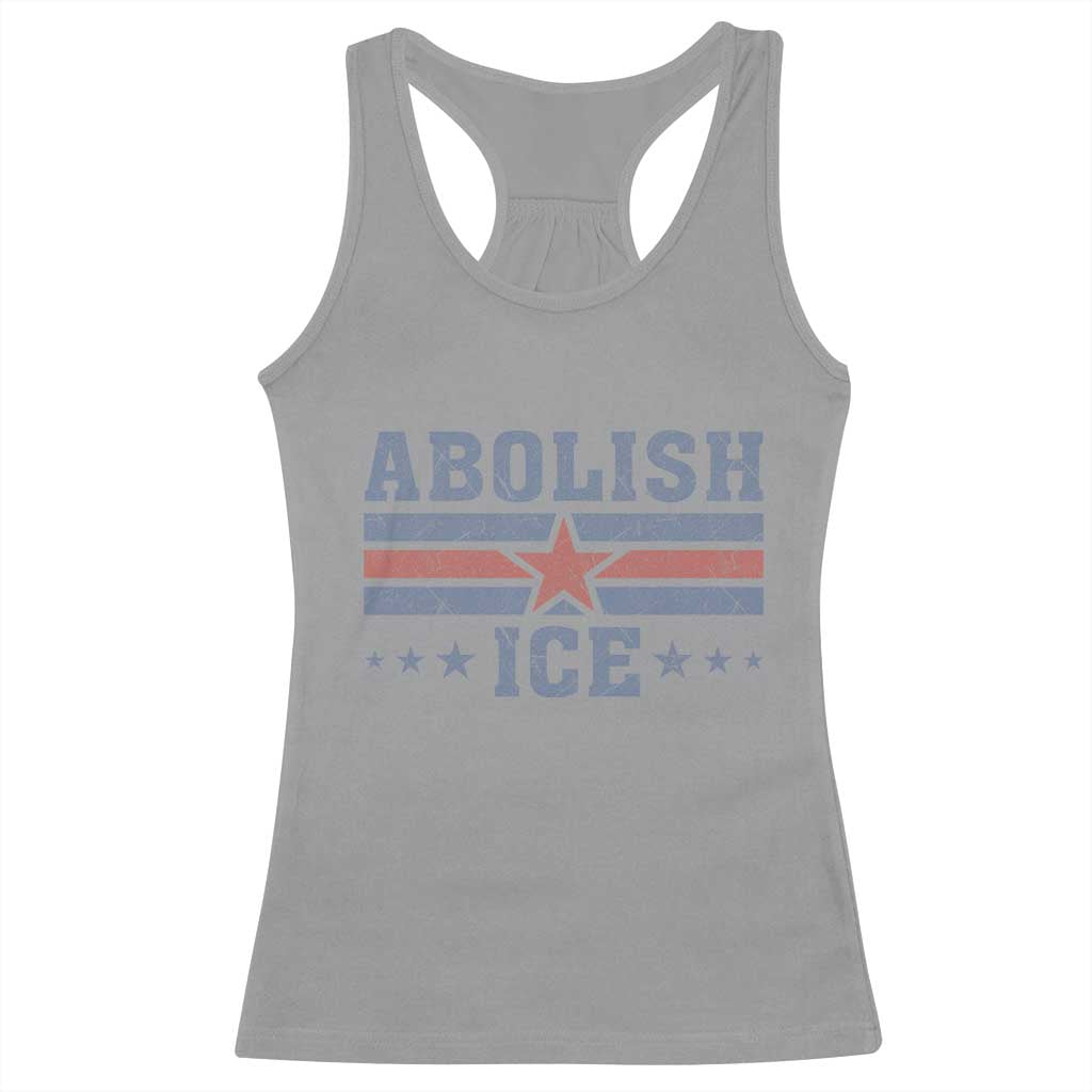 Abolish Ice Racerback Tank Top Resist Support Immigrants Refugees