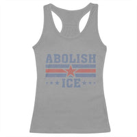 Abolish Ice Racerback Tank Top Resist Support Immigrants Refugees