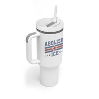 Abolish Ice Tumbler With Handle Resist Support Immigrants Refugees