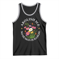 Abolish Ice No Human Is Illegal Tank Top Immigration Rights Protest