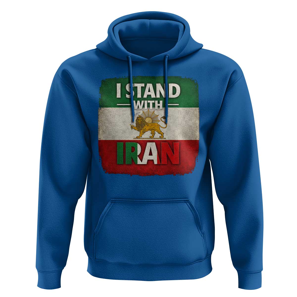 I Stand With Iran Hoodie Free Iran Support Persian Lion Flag