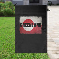 Greenland Pride Patriotic Greenlander Heritage Vintage Flag Garden Flag