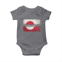 Greenland Pride Patriotic Greenlander Heritage Vintage Flag Baby Onesie