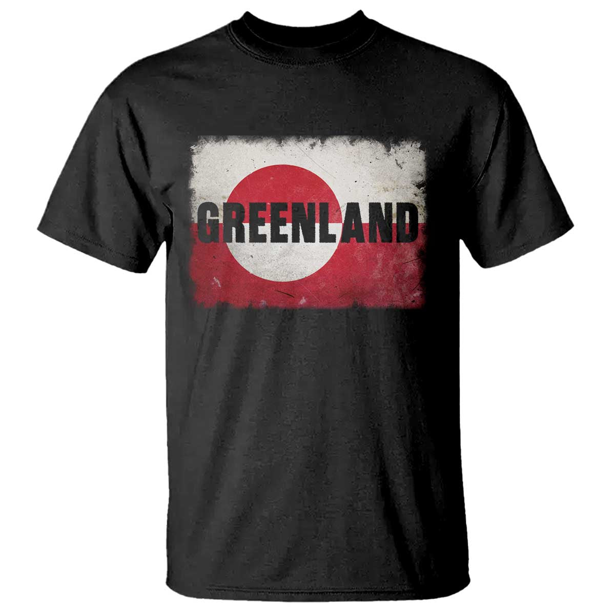 Greenland Pride Patriotic Greenlander Heritage Vintage Flag T Shirt