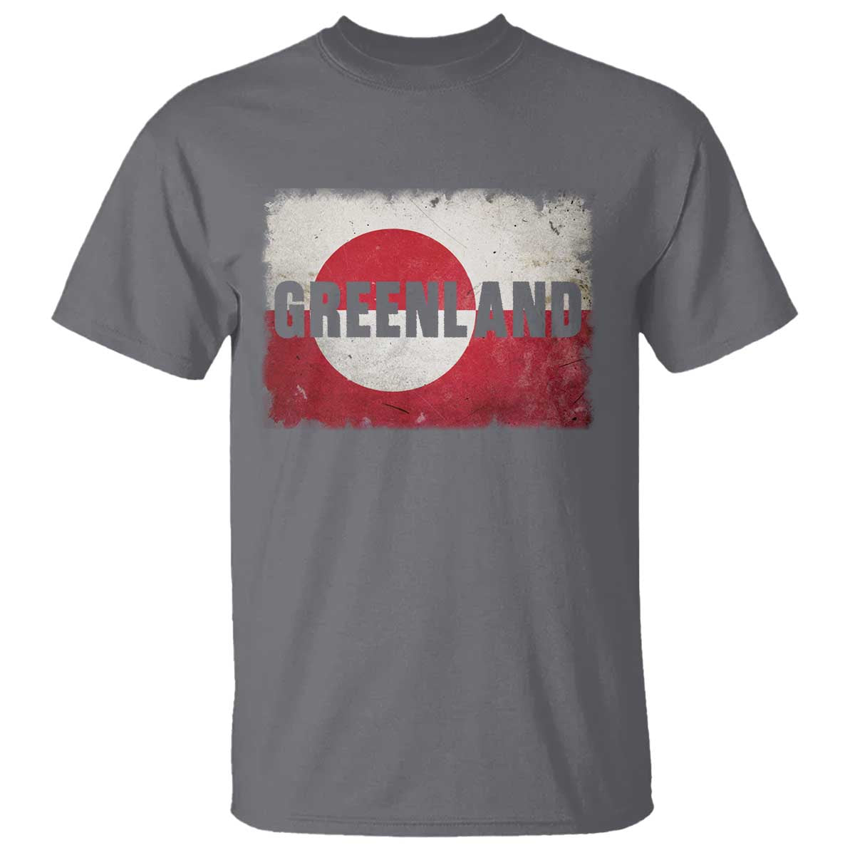 Greenland Pride Patriotic Greenlander Heritage Vintage Flag T Shirt