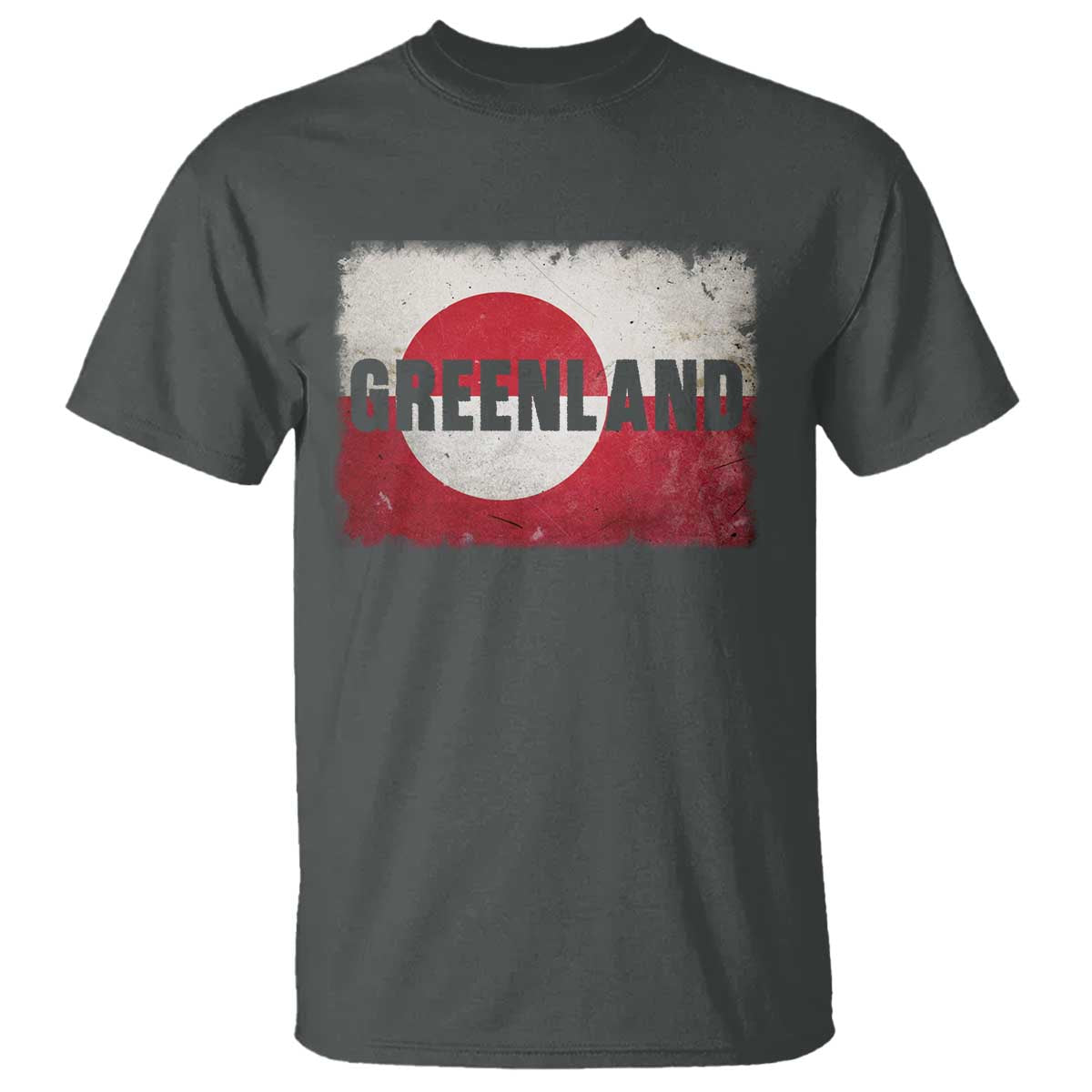 Greenland Pride Patriotic Greenlander Heritage Vintage Flag T Shirt