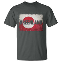 Greenland Pride Patriotic Greenlander Heritage Vintage Flag T Shirt