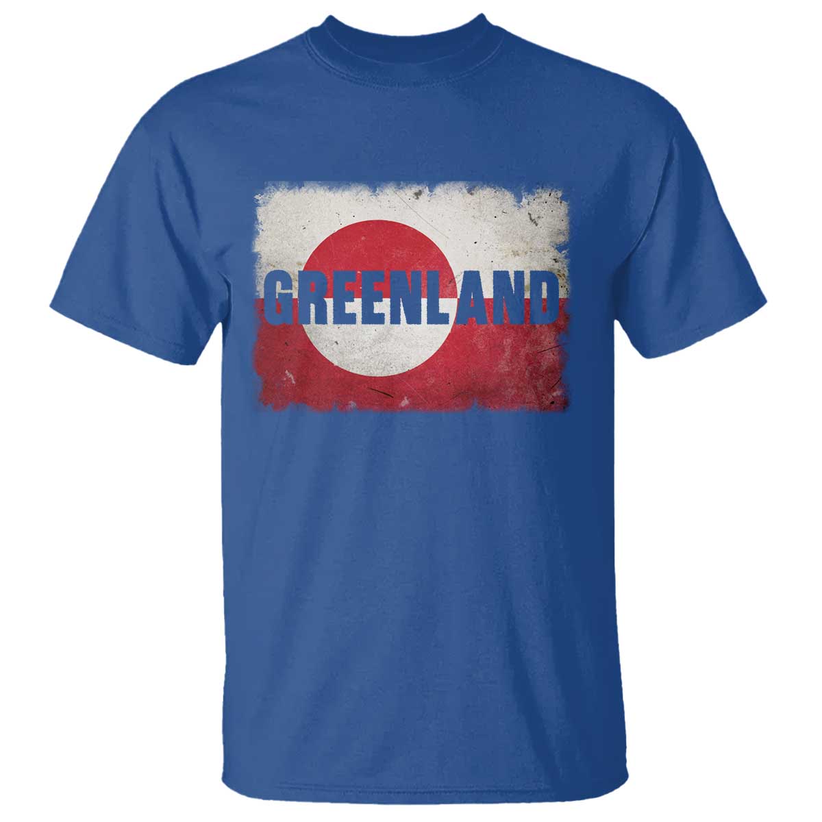 Greenland Pride Patriotic Greenlander Heritage Vintage Flag T Shirt