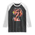International Women's Day Raglan Shirt Justice Strength Empowerment Feminist