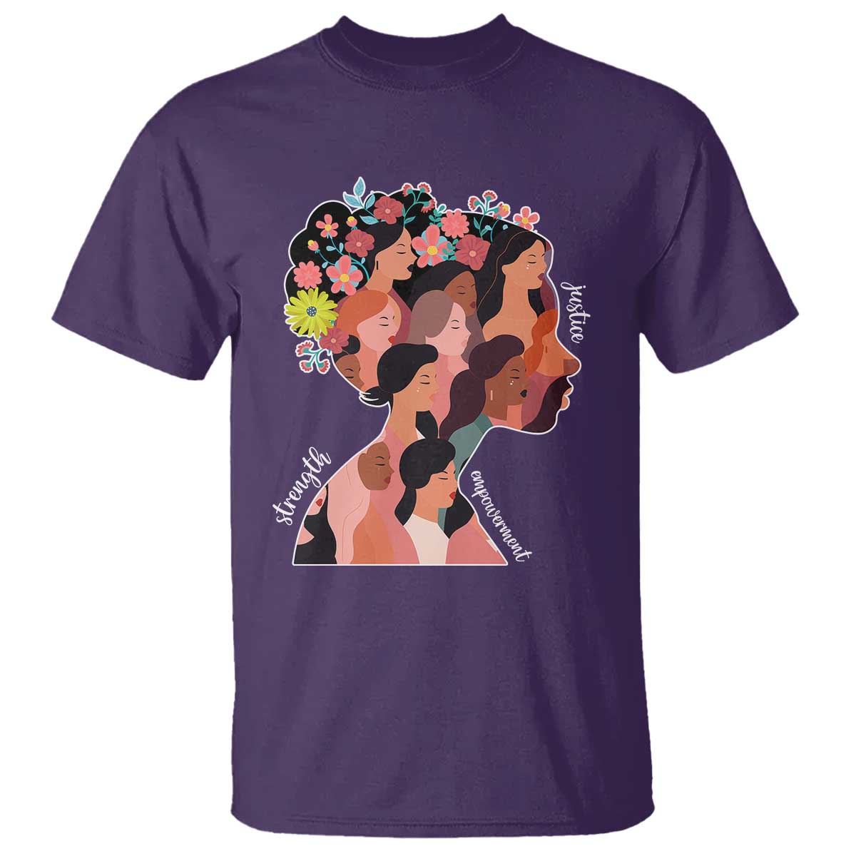 International Women's Day T Shirt Justice Strength Empowerment Feminist
