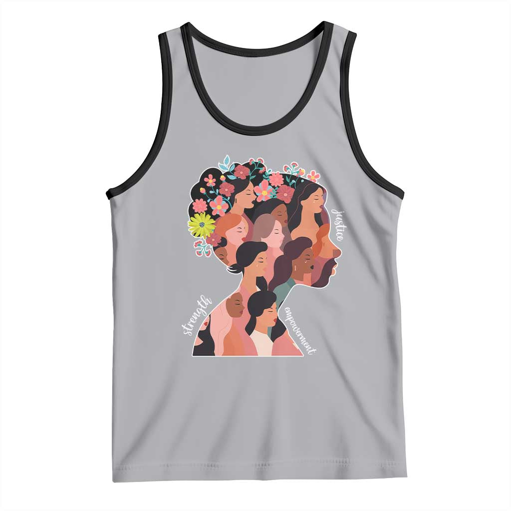 International Women's Day Tank Top Justice Strength Empowerment Feminist