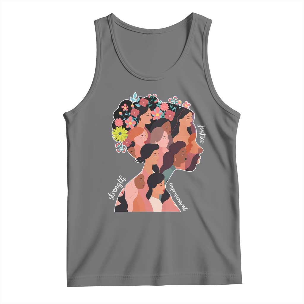 International Women's Day Tank Top Justice Strength Empowerment Feminist
