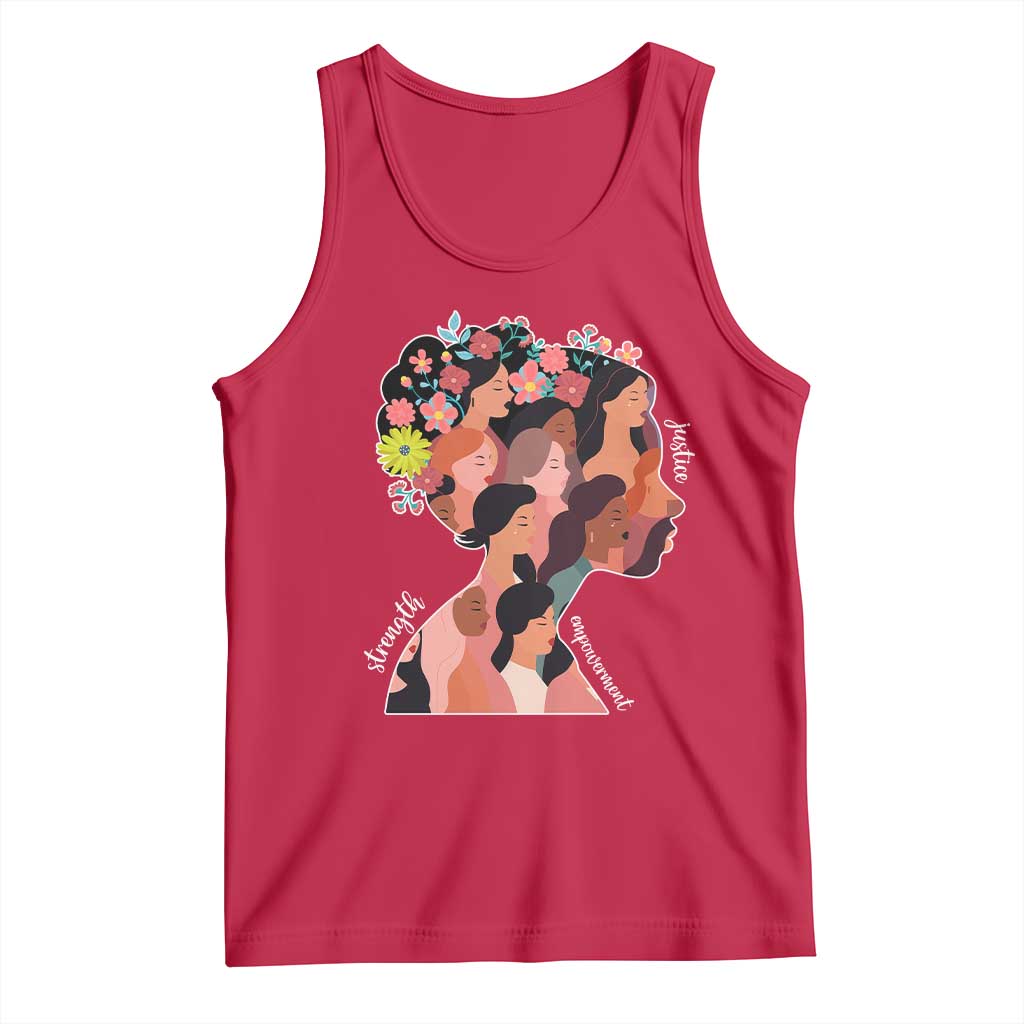International Women's Day Tank Top Justice Strength Empowerment Feminist