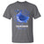 Colon Cancer Awareness T Shirt Faith Hope Fight Love Blue Sunflower Ribbon