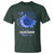 Colon Cancer Awareness T Shirt Faith Hope Fight Love Blue Sunflower Ribbon