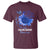 Colon Cancer Awareness T Shirt Faith Hope Fight Love Blue Sunflower Ribbon