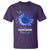 Colon Cancer Awareness T Shirt Faith Hope Fight Love Blue Sunflower Ribbon
