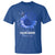 Colon Cancer Awareness T Shirt Faith Hope Fight Love Blue Sunflower Ribbon