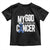 Colorectal Cancer Awareness Toddler T Shirt My God Is Stronger Than Cancer