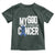 Colorectal Cancer Awareness Toddler T Shirt My God Is Stronger Than Cancer